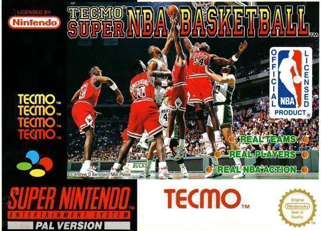 Tecmo Super NBA Basketball (Beta) (Europe) Game Cover